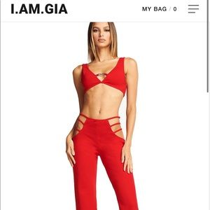 NWT I.am.gia lucid top